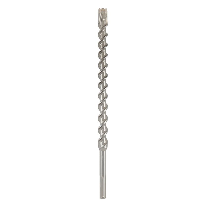 Milwaukee 48-20-3954 4-Cutter Rotary Hammer Drill Bit, 1 in Drill Bit, 45/64 in SDS-Max Shank, 16 in D Cutting, Carbide Cutting Edge, 21 in OAL